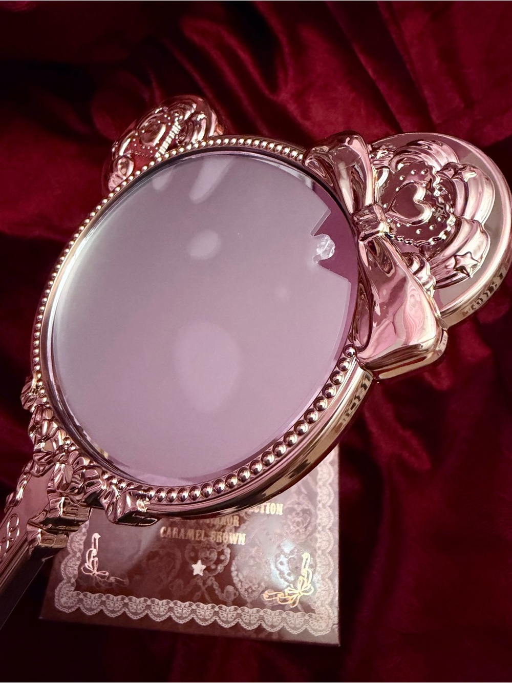 Flower Knows Teddy Bear Mirror-New in Box - Picture 6 of 6